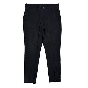 Robert Graham Stretch Trousers Black Pants 32x30